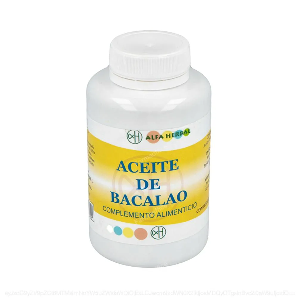ACEITE DE BACALAO 200perlas