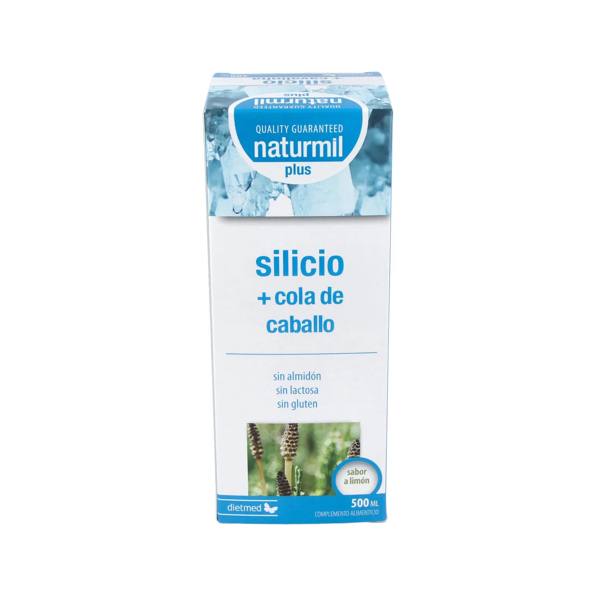 Silicio + Cola De Caballo Plus 500 ml Naturmil - Dietmed