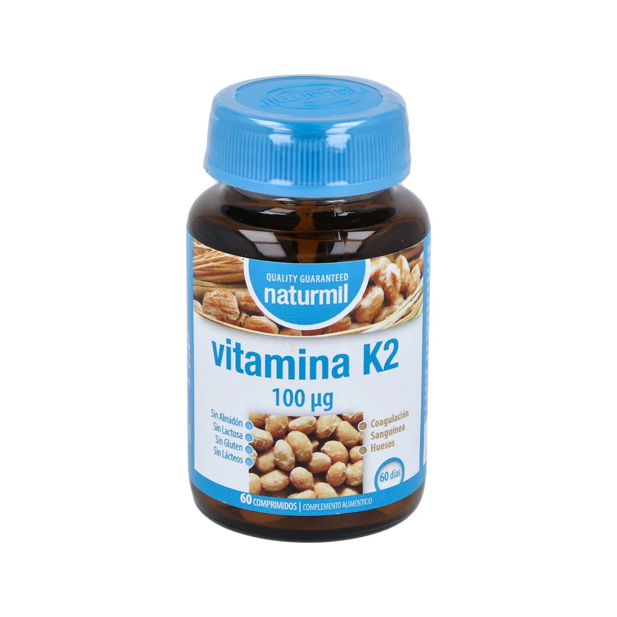 Vitamina K2 100Mg (60 comp) Naturmil - Dietmed