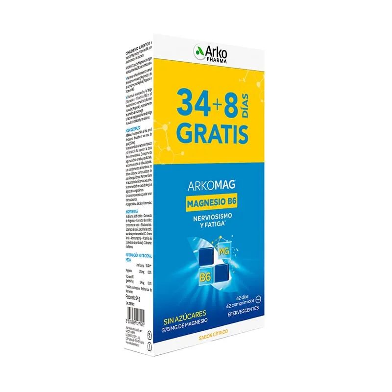 Arkovital Magnesio + Vitamina B6 20% Dto 2Ud