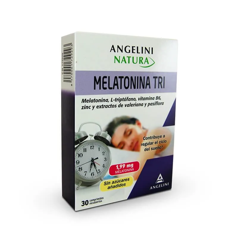 ANGELINI NATURA MELATONINA TRI- ¡Combate el jet-lag!