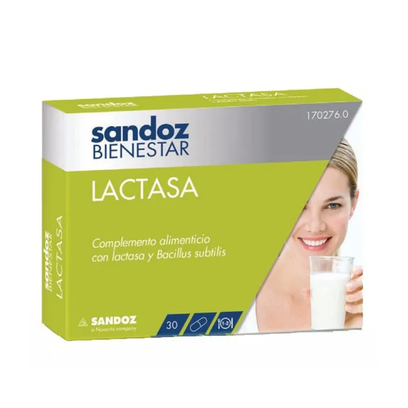 Sandoz Bienestar Lactasa 30 Caps