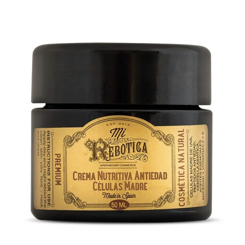 MI REBOTICA CREMA NUTRITIVA ANTIEDAD CÉLULAS MADRE