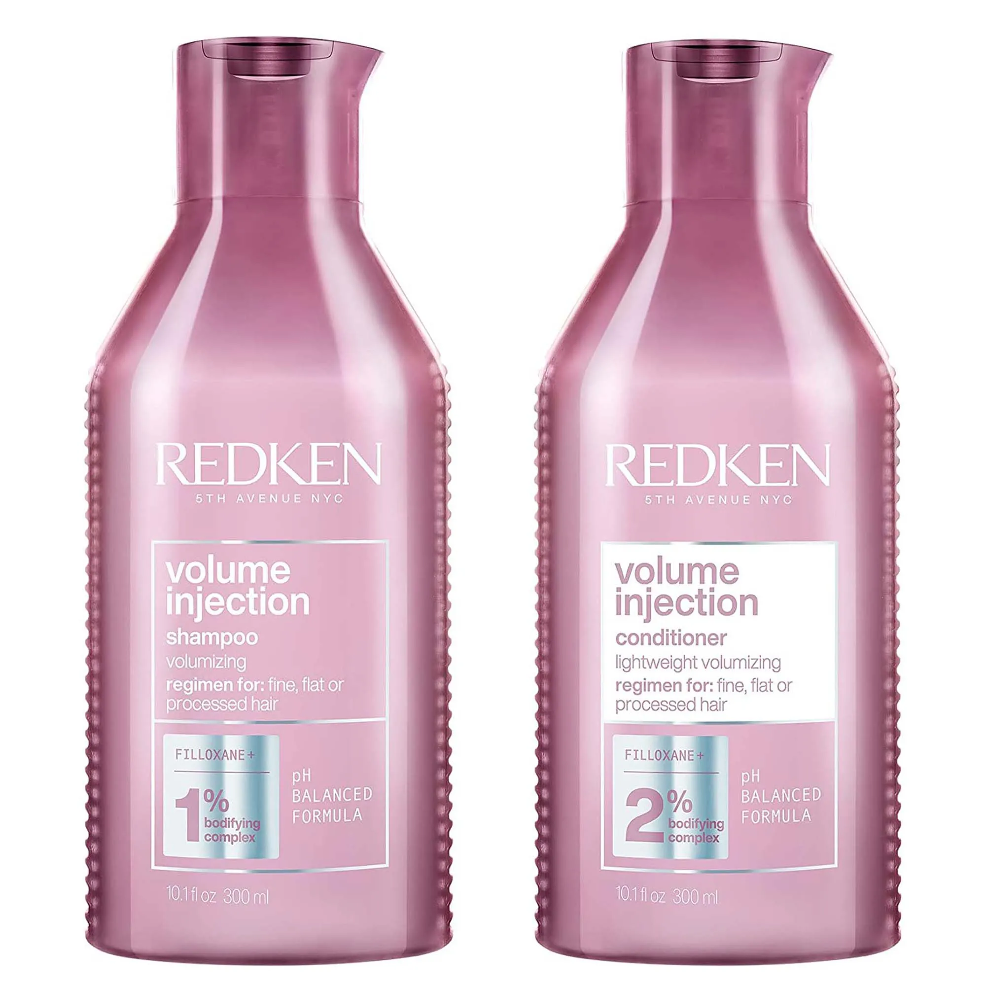 Champú High Rise Volume Lifting (300 ml) y acondicionador High Rise Lifting (300 ml) de Redken
