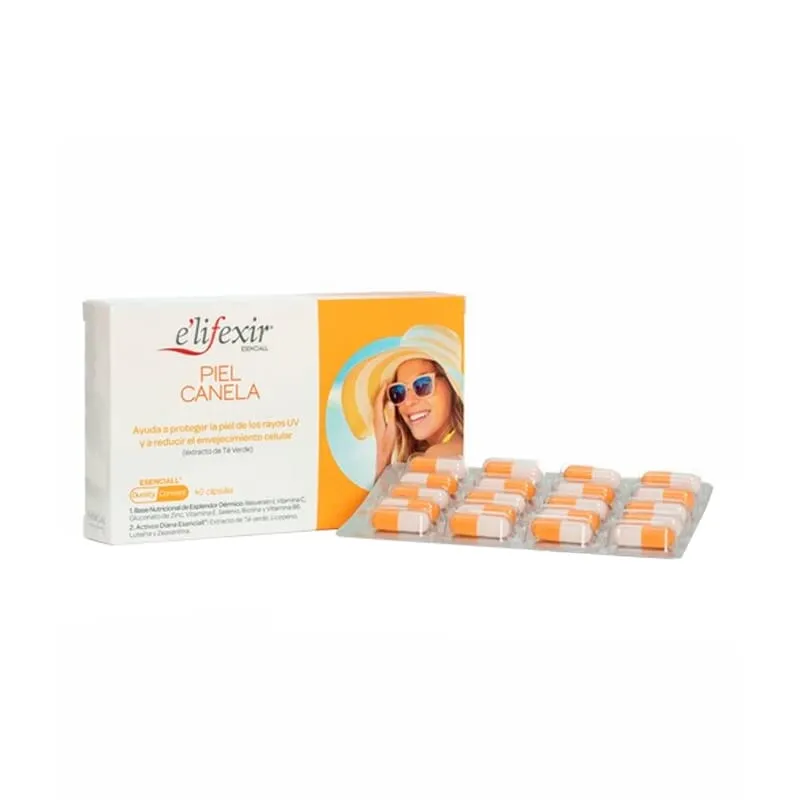 Esenciall Piel Canela 40 Caps