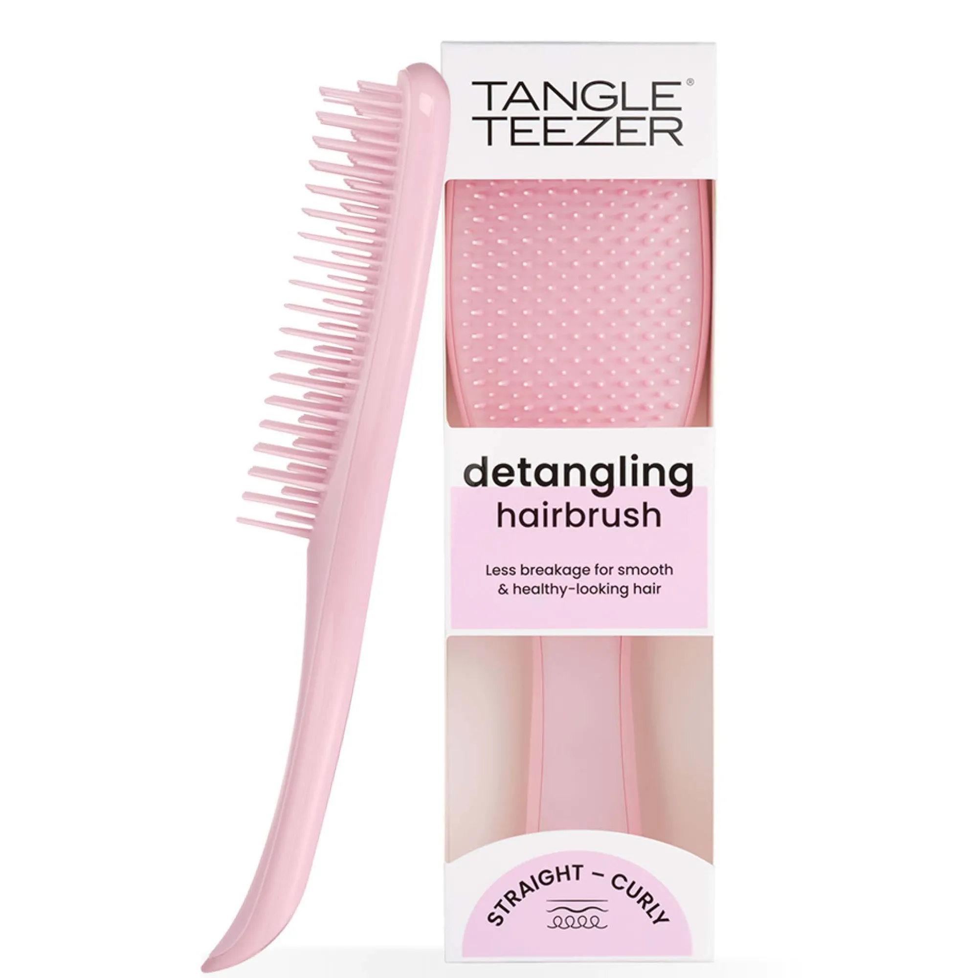 Cepillo para el pelo The Wet Detangler de Tangle Teezer - Rosa Millennial
