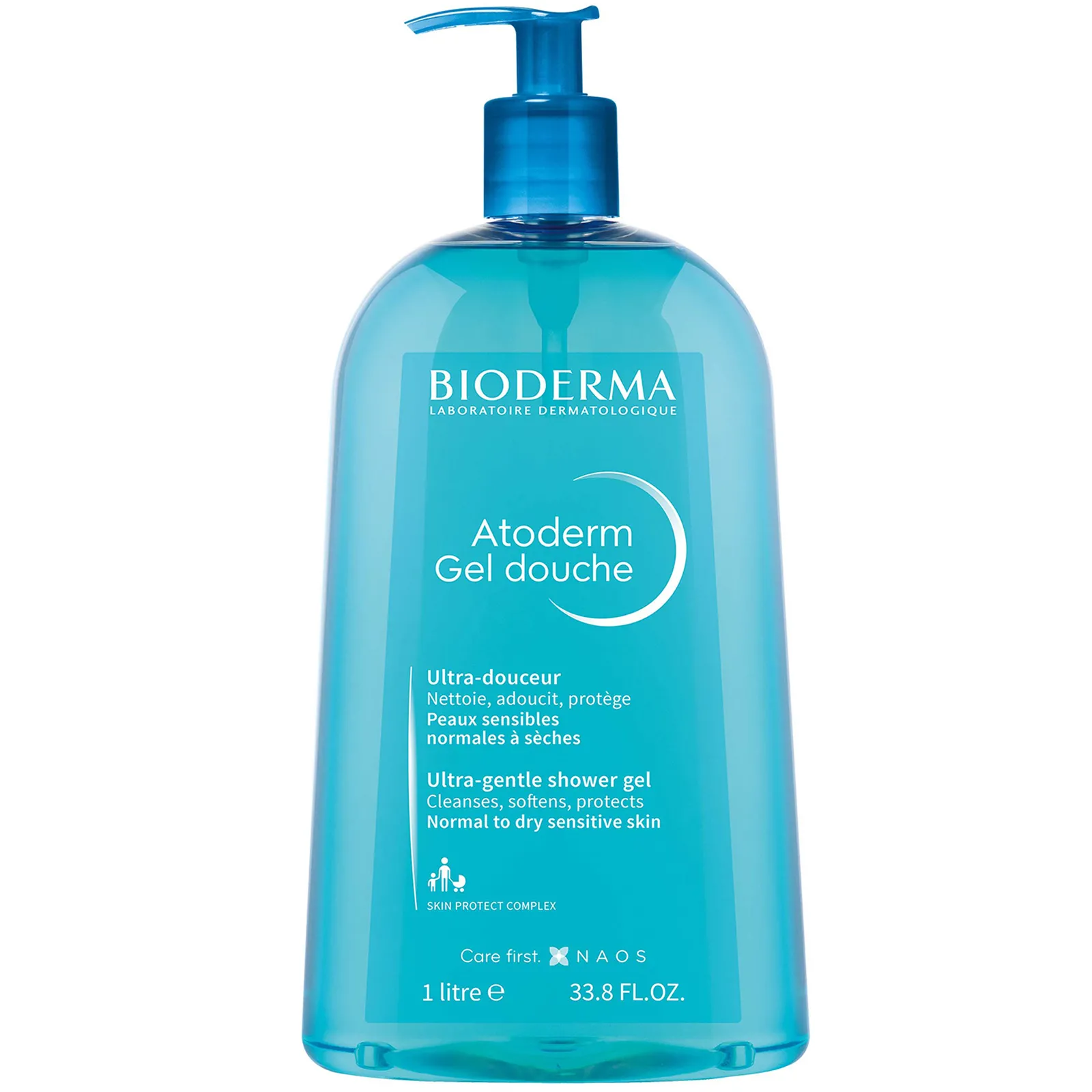Bioderma Atoderm Gel Douche Gel de ducha ultrasuave sin jabón Piel sensible normal