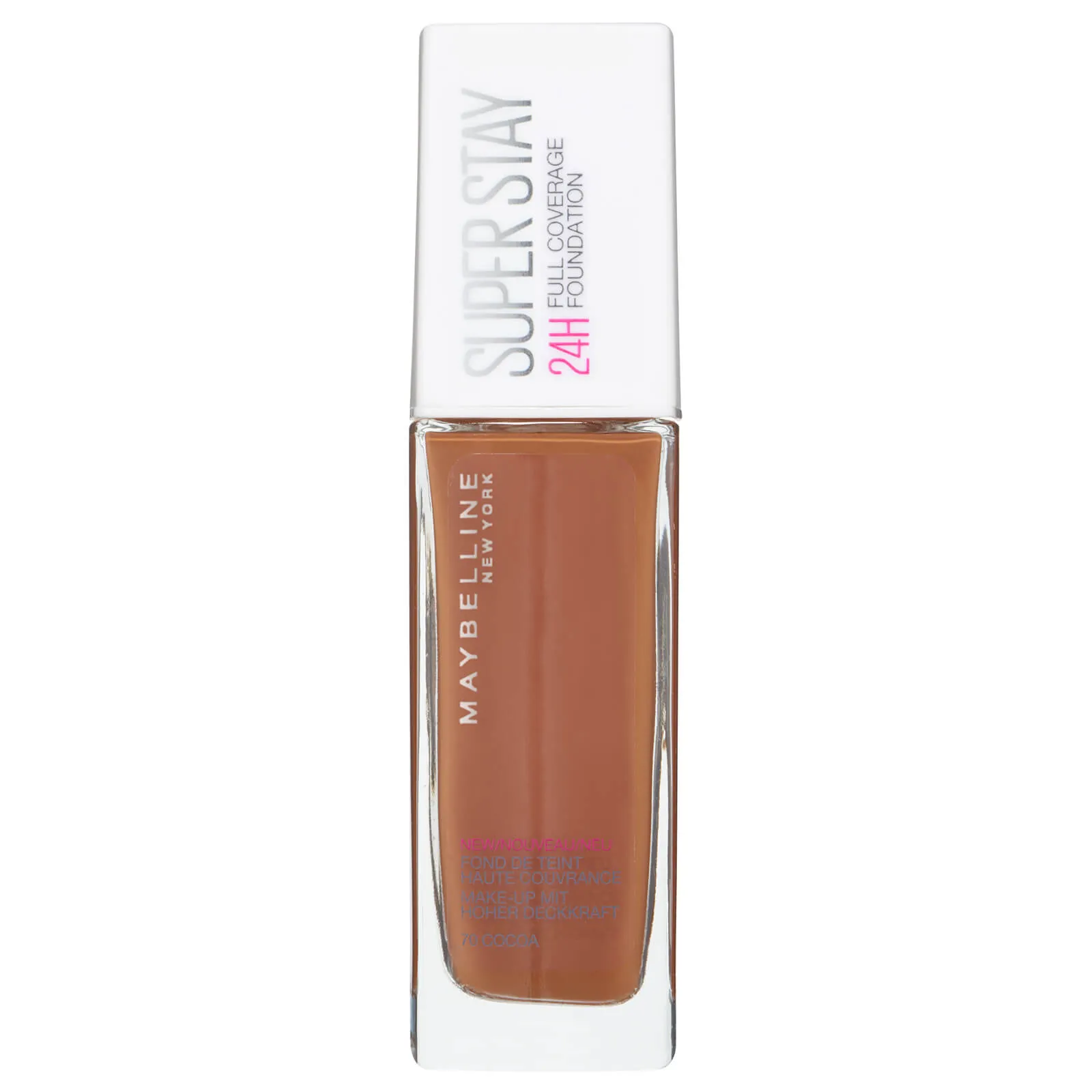 Base de maquillaje líquida Superstay 24H de Maybelline (varios tonos)