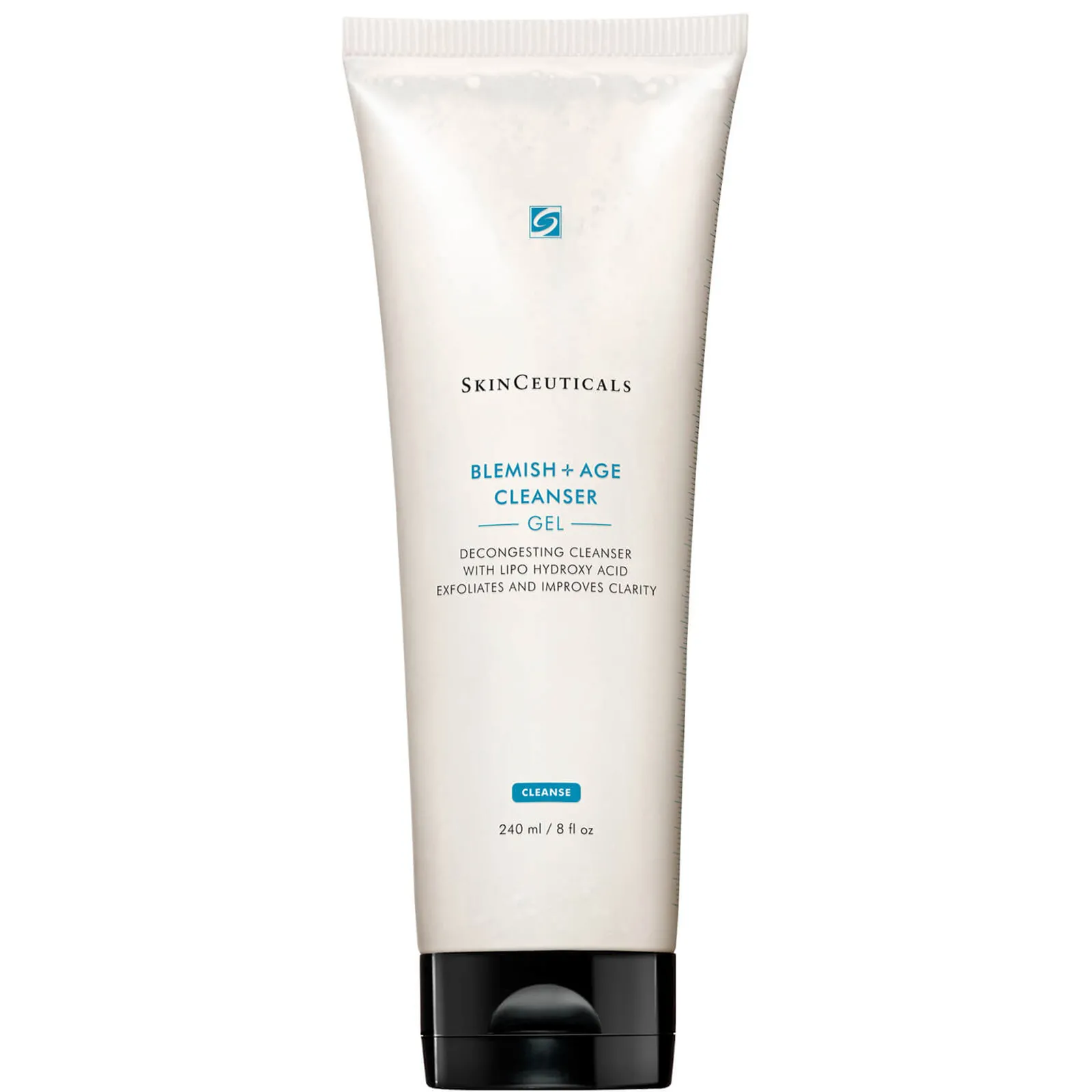 Limpiador facial exfoliante Blemish + Age Cleanser de SkinCeuticals 240 ml