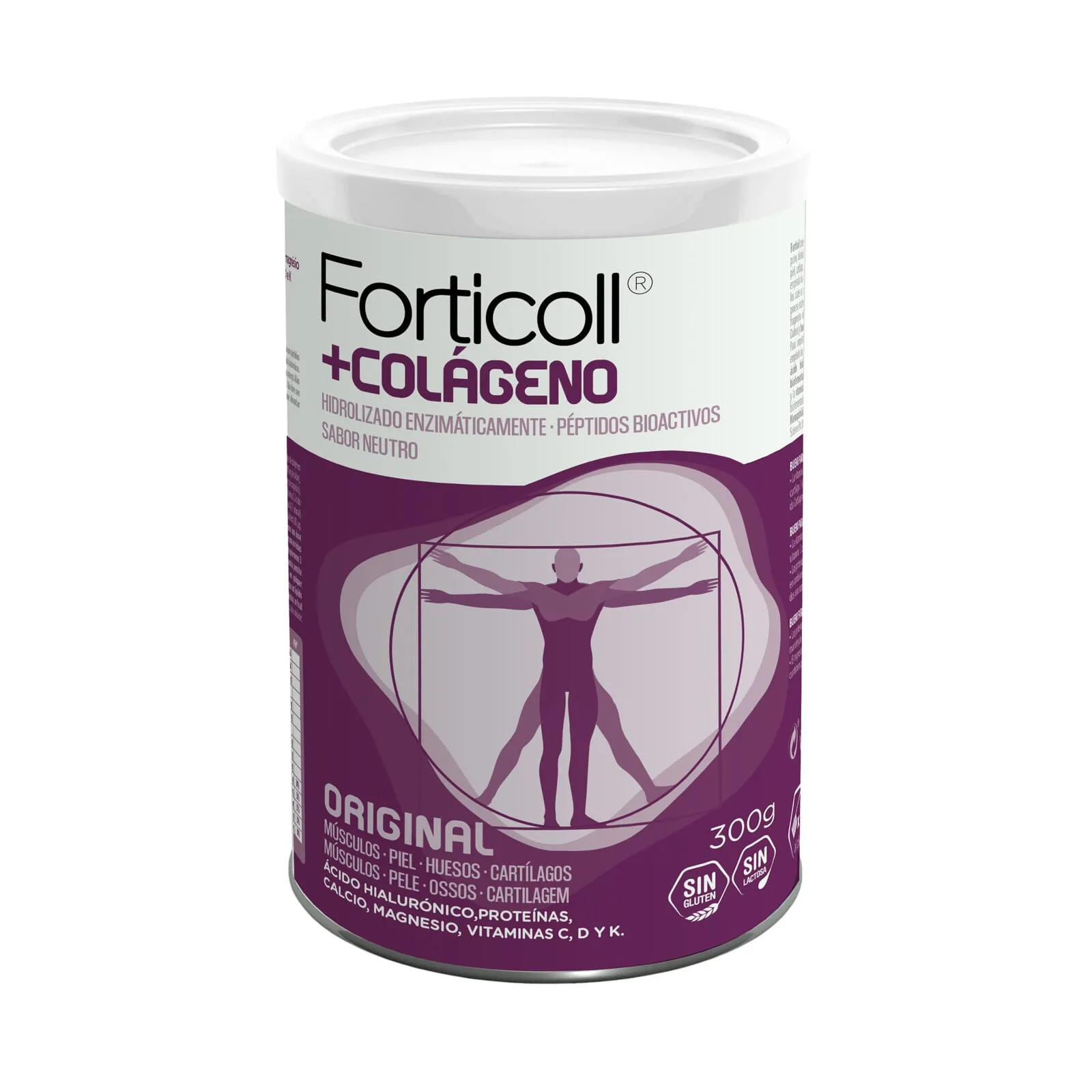 Forticoll Colágeno Péptidos Bioactivos 300g