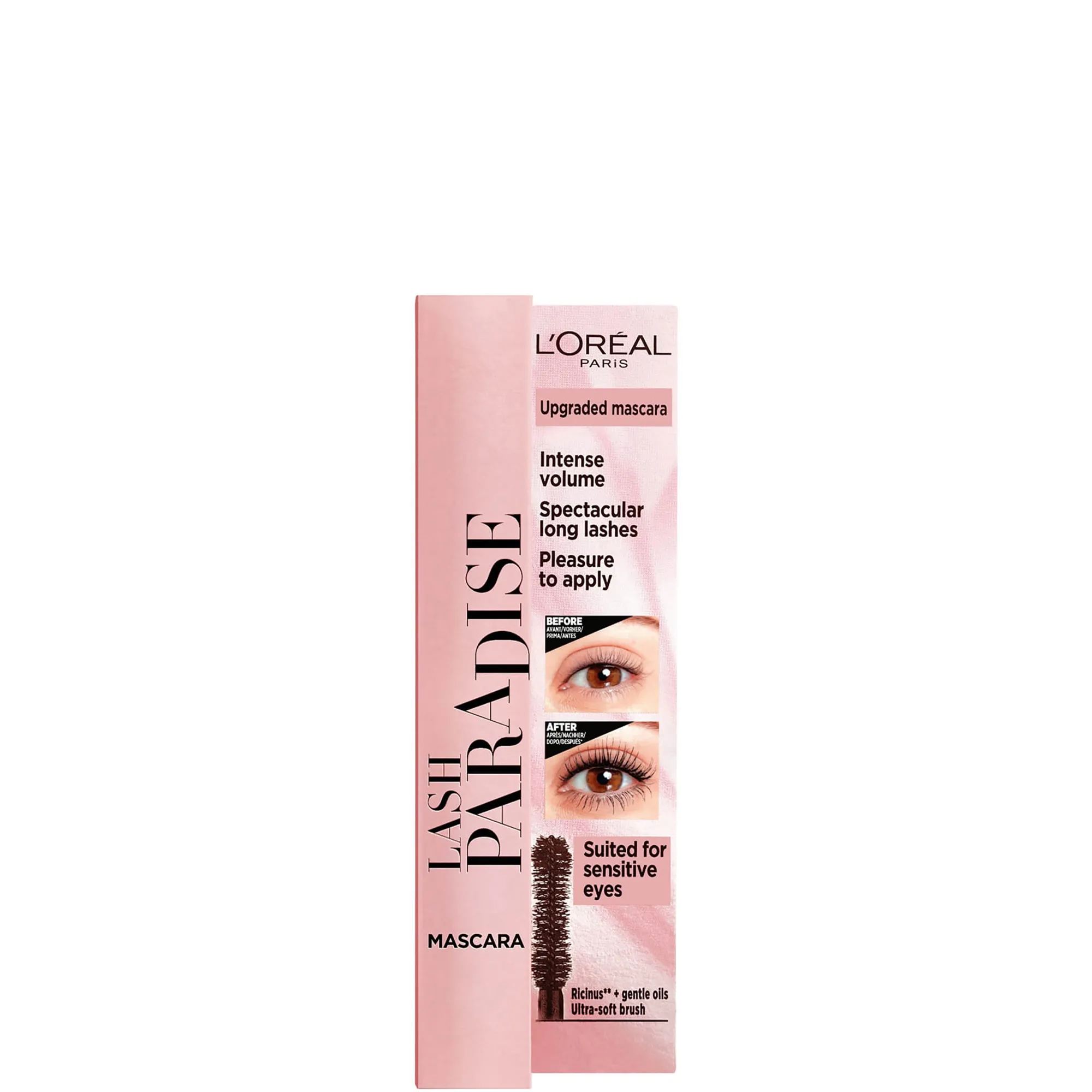 Máscara de ojos Paradise de L'Oréal Paris - Black 6,4 ml