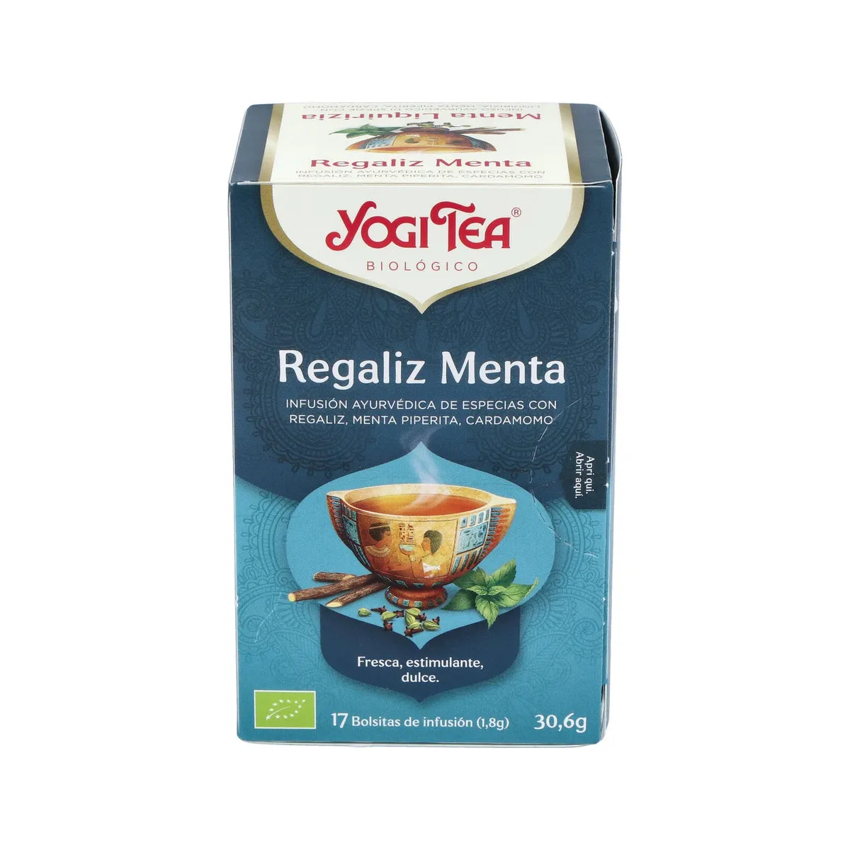 Yogi Tea Regaliz y Menta. Dietisa