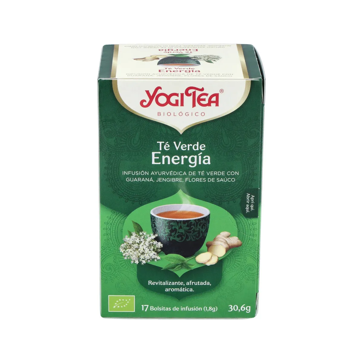 Yogi Tea Verde Energía. Dietisa