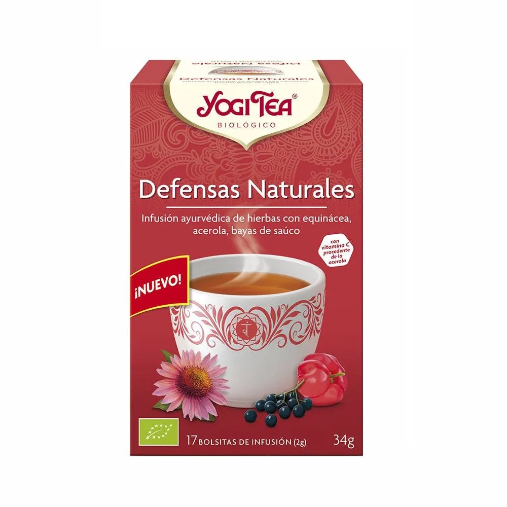 Yogi Tea Defensas Naturales. Dietisa