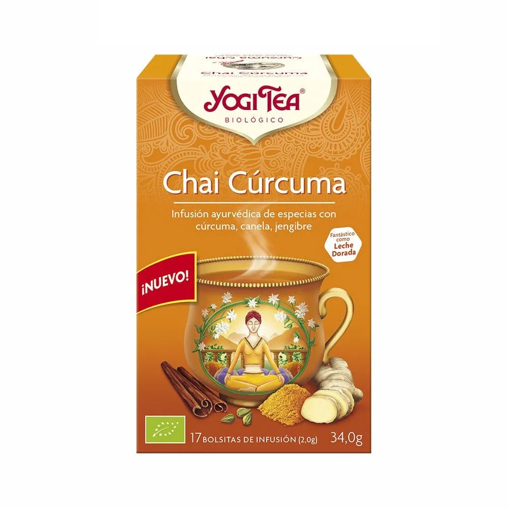 Yogi Tea Chai Curcuma. Dietisa