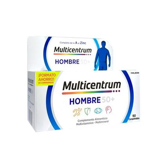 Multicentrum Hombre 50+ Formato Ahorro