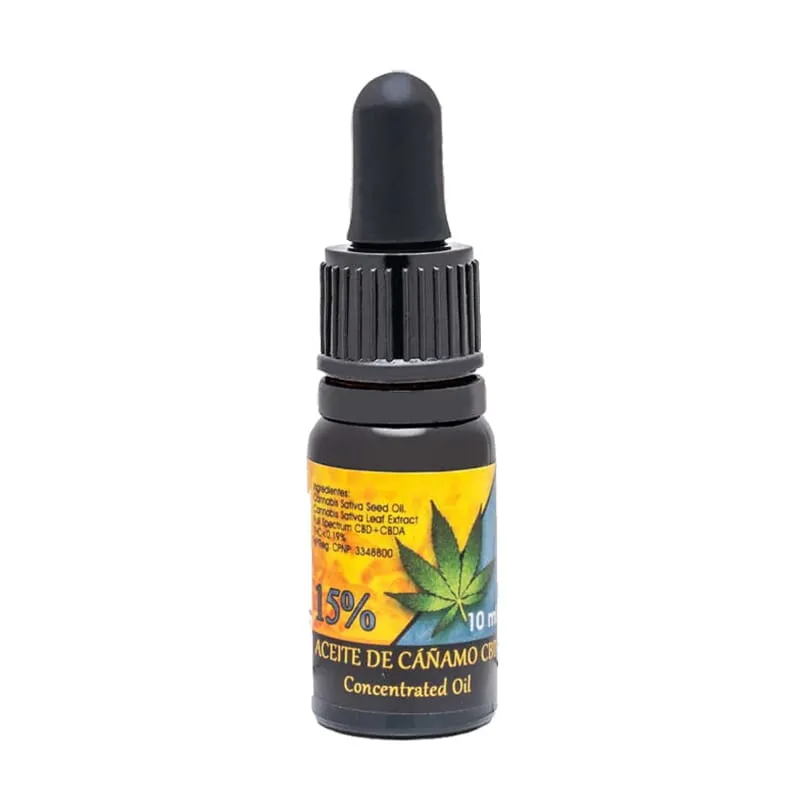 Aceite Cbd 15% 1500 Mg 10 ml