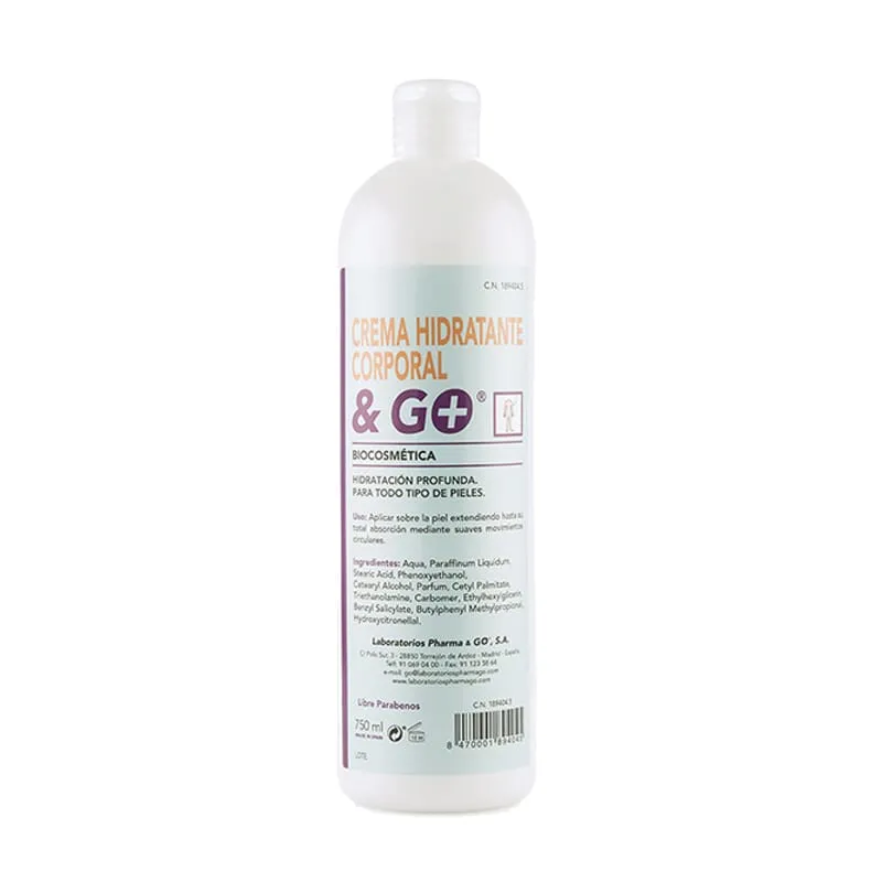 Crema Hidratante Corporal 750 ml