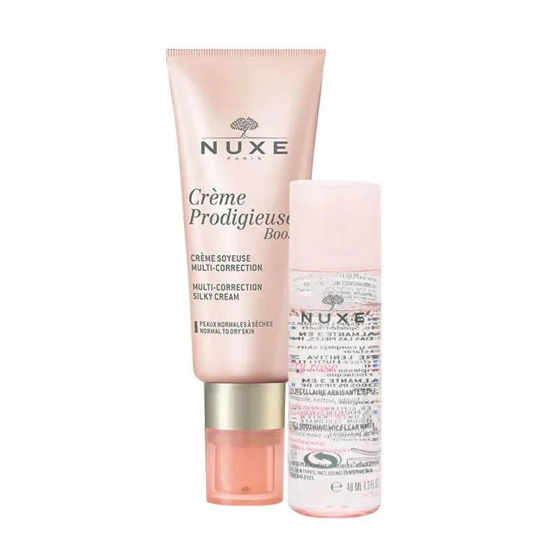 Creme Prodigieuse Boost Lote Crema 40 ml + Agua Micelar 40 ml