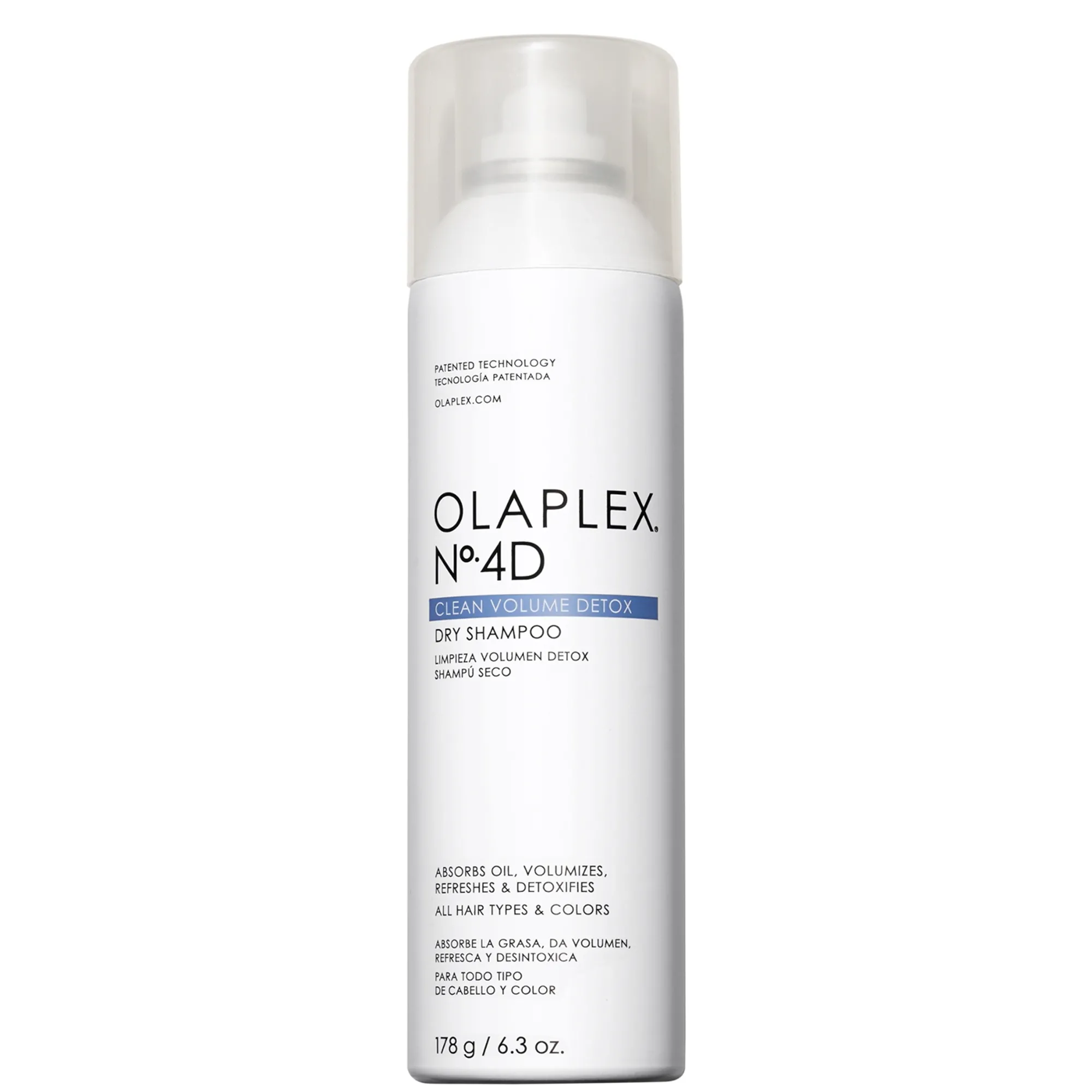 Champú seco No.4D Clean Volume Detox de Olaplex 250 ml