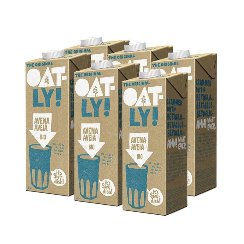 Bebida De Avena Original Bio 6 Uds 1 L