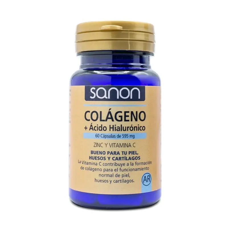 Sanon Colágeno + Ácido Hialurónico 60 Caps