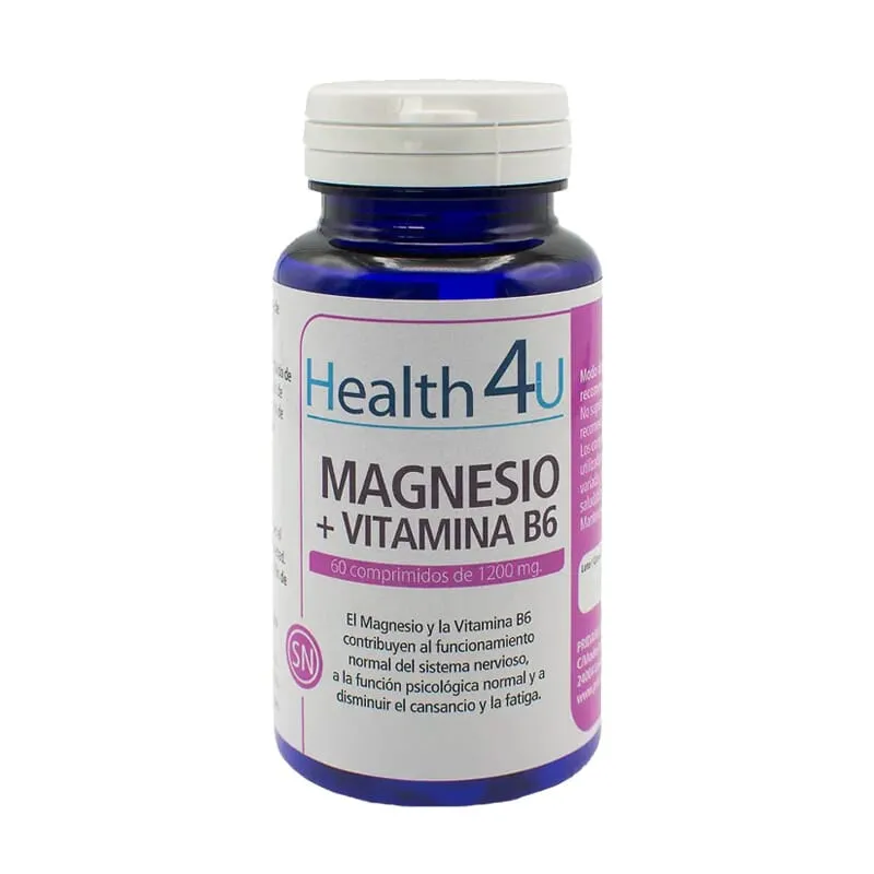 H4U Magnesio + Vitamina B6 60 Tabs