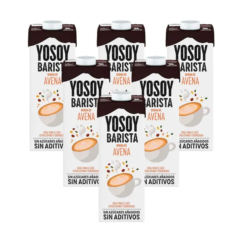 Bebida De Avena Barista 6 Uds1 1 L