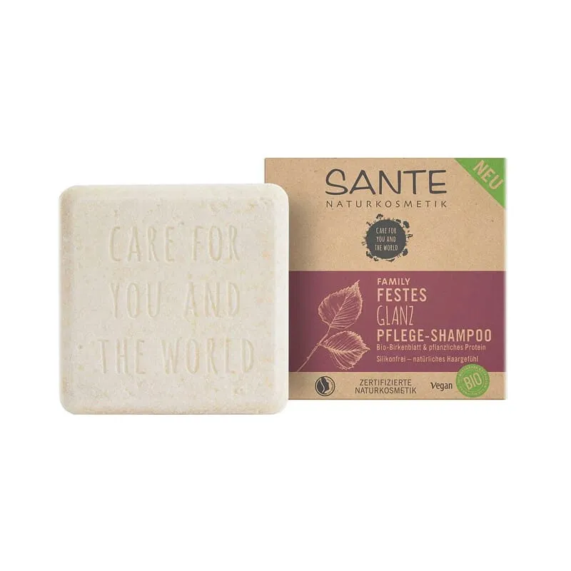 Family Champú Solido Brillo Abedul Bio Y Proteíina Vegetal 60g