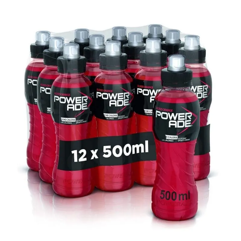Powerade Blood Orange 12 Uds 500 ml