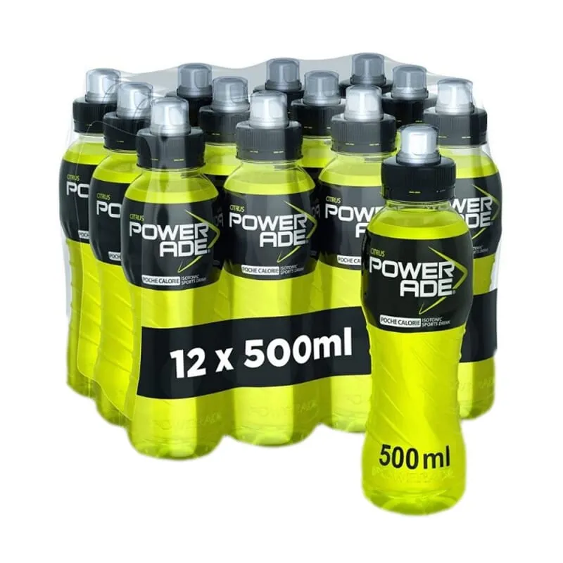 Powerade Citrus Charge  12 Uds 500 ml