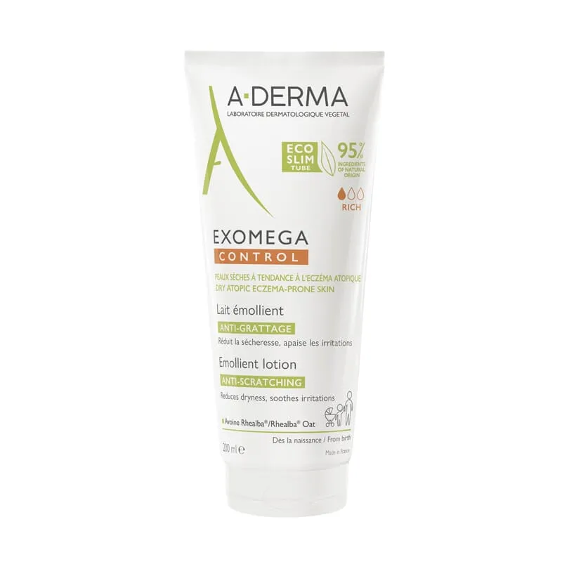 Exomega Control Loción Emoliente Antiirritación 200 ml