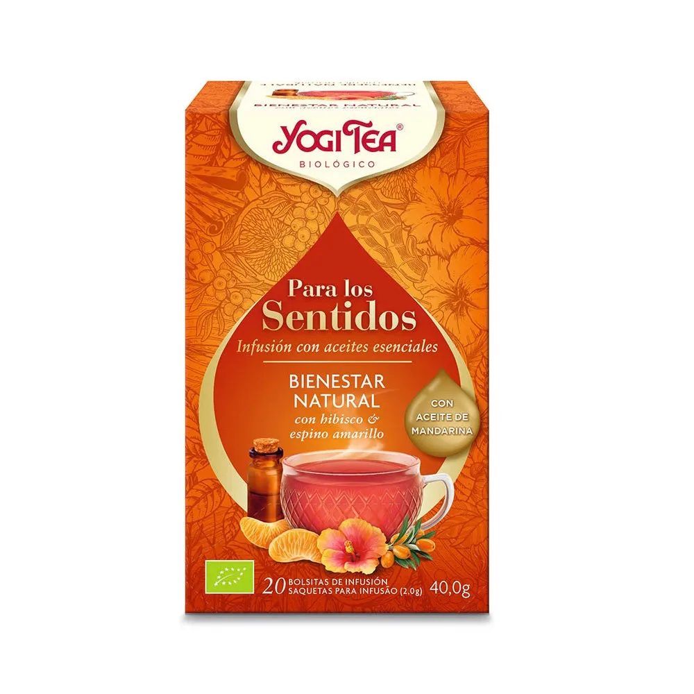 Yogi Tea para los sentidos Bienestar Natural. Dietisa