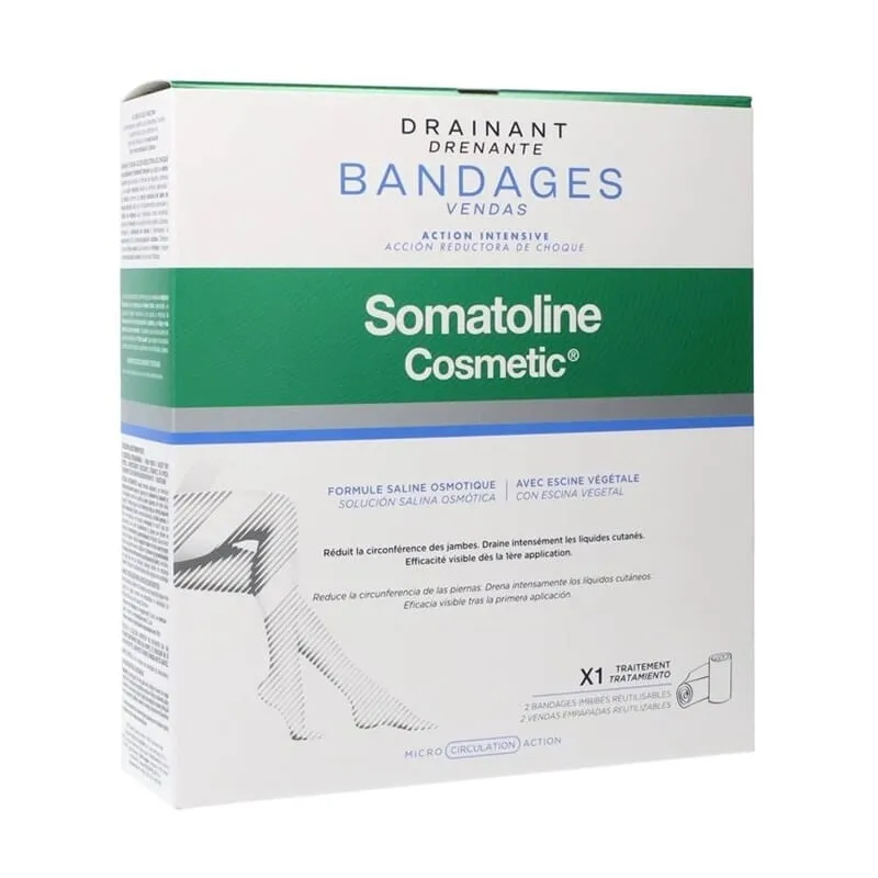 Somatoline Drenante Vendas Reductoras 2 Uds