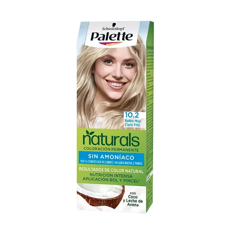 Palette Natural Tinte #10 2-Rubio Muy Claro Frí­O