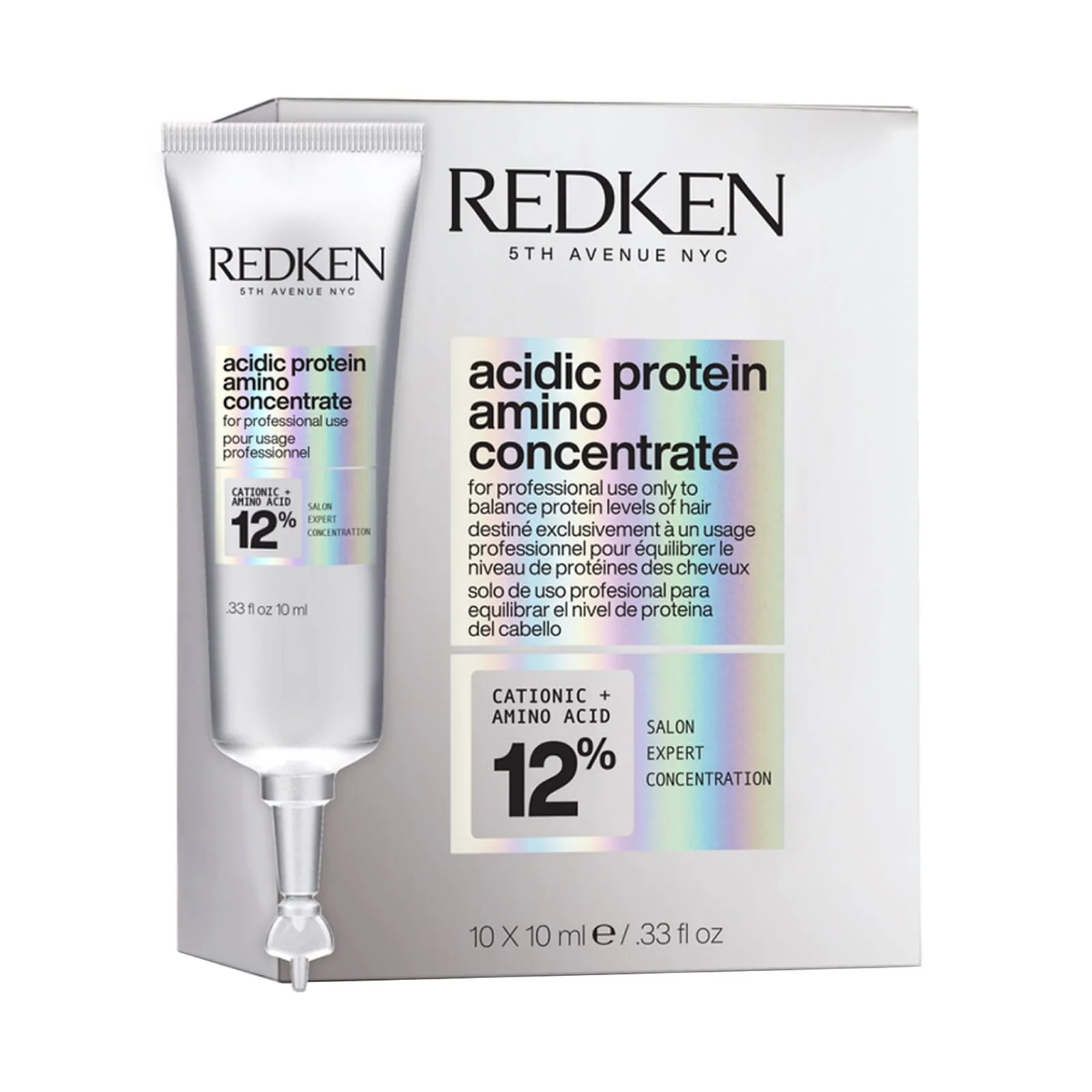 Acidic Bonding Concentrate Amino Protein 10 Uds 10 ml