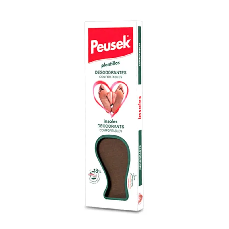 PEUSEK PLANTILLAS DESODORANTES