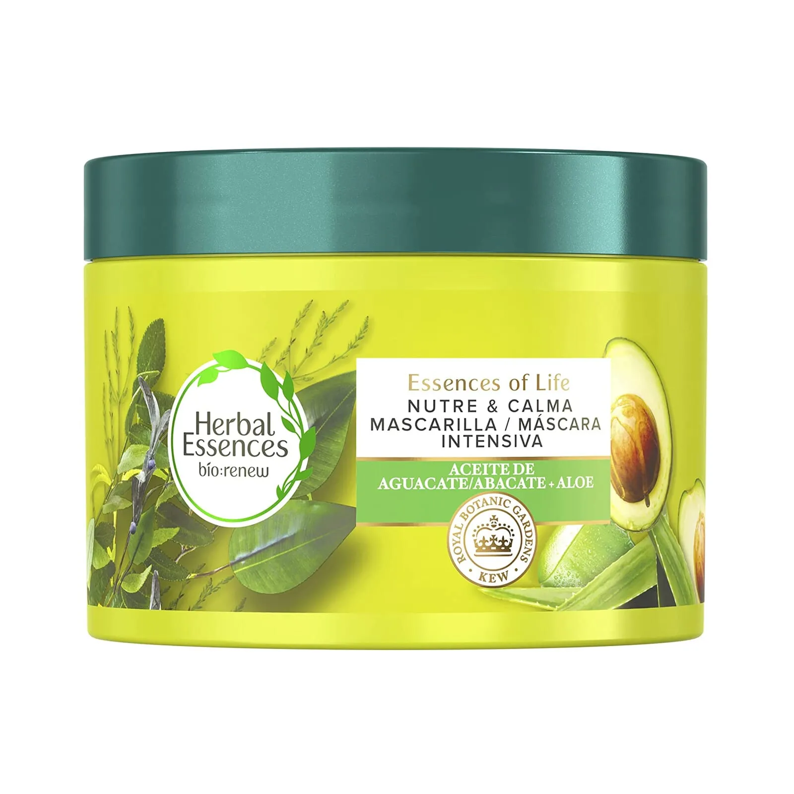 Bio Renew Mascarilla Nutre Y Calma Aceite De Aguacate + Aloe 450 ml