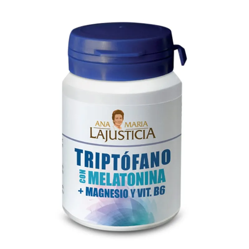 Triptófano con Melatonina+Magnesio y Vit B6