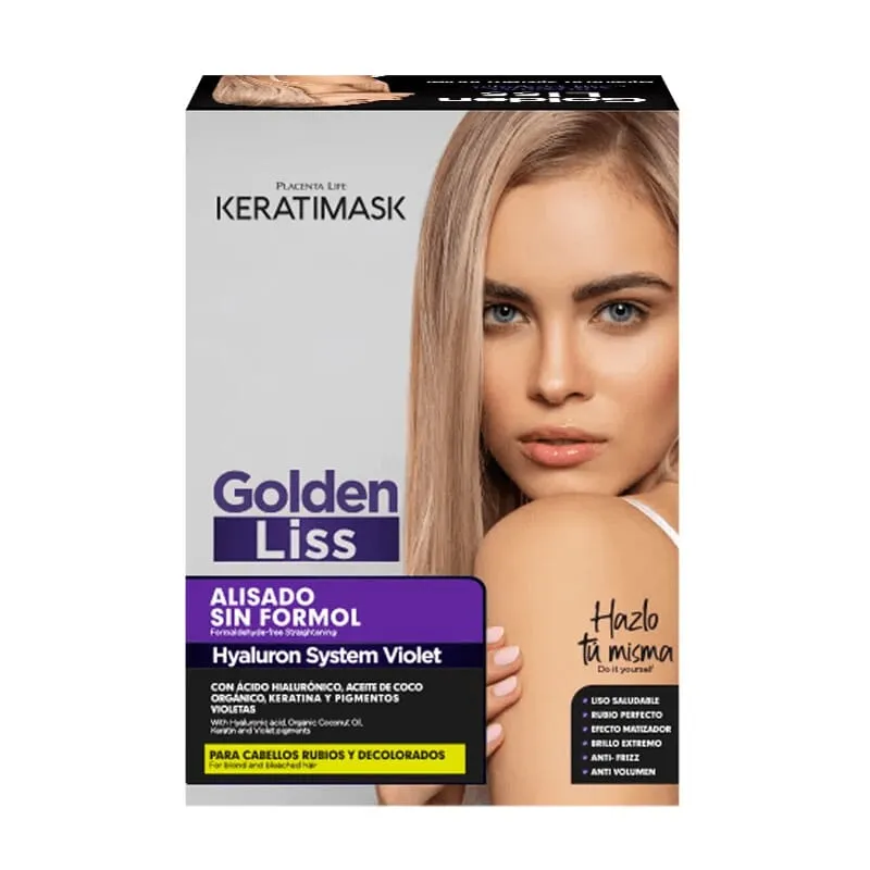 Keratimask Alisado Golden Liss