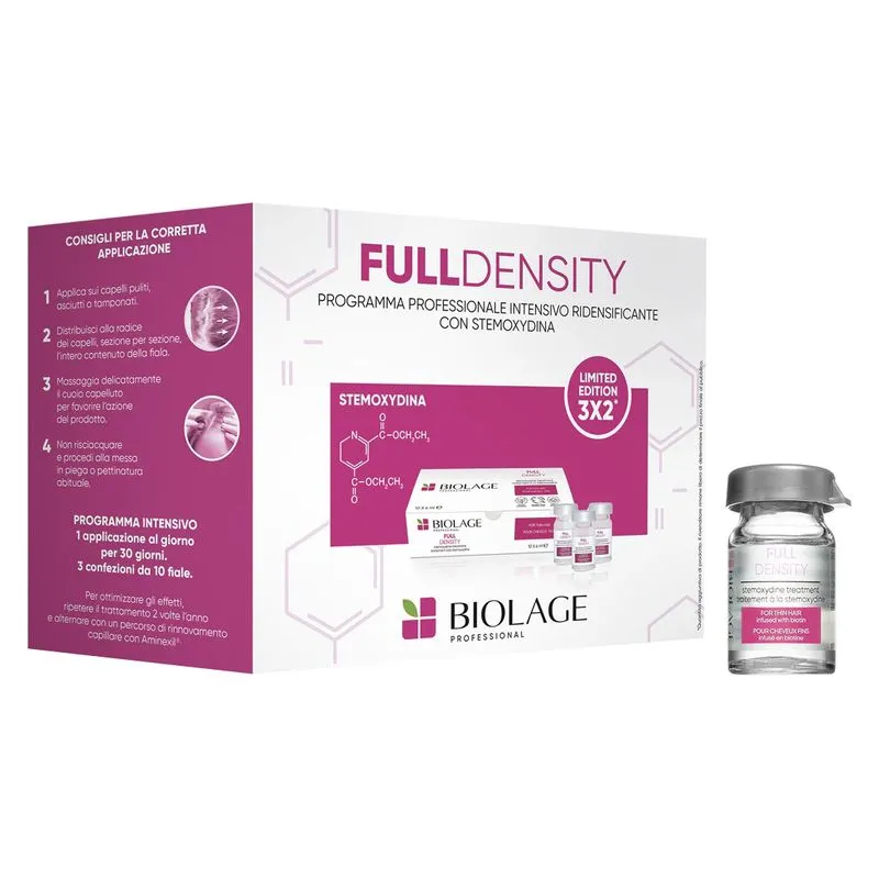 Biolage Fulldensity Professional Intensive Redensifying Program With Stemoxydina 30 Vials Of 6 Ml
