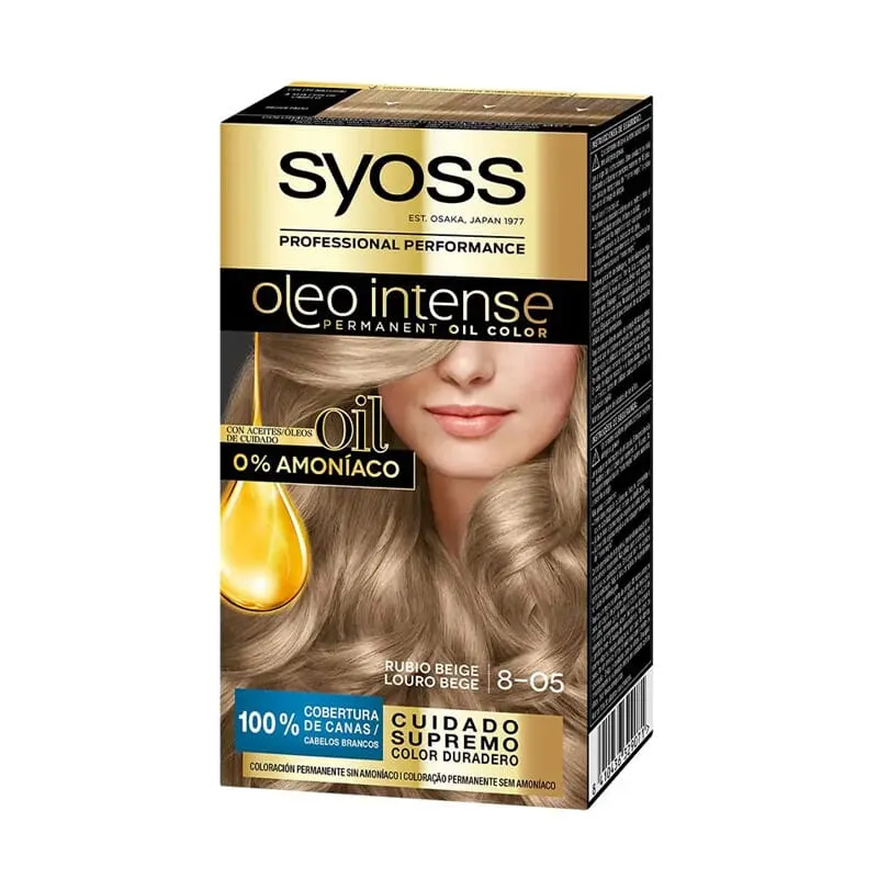 Oleo Intense Tinte Sin Amoniaco #8.05 Rubio Beige