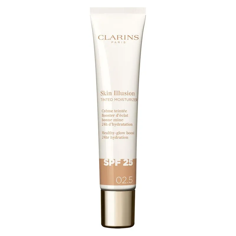Clarins Skin Illusion Spf25 - Tinted Moisturizing Cream 02.5 (40 Ml)
