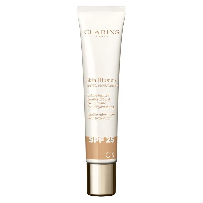 Clarins Skin Illusion Spf25 - Moisturizing Tinted Cream 03 (40 Ml)