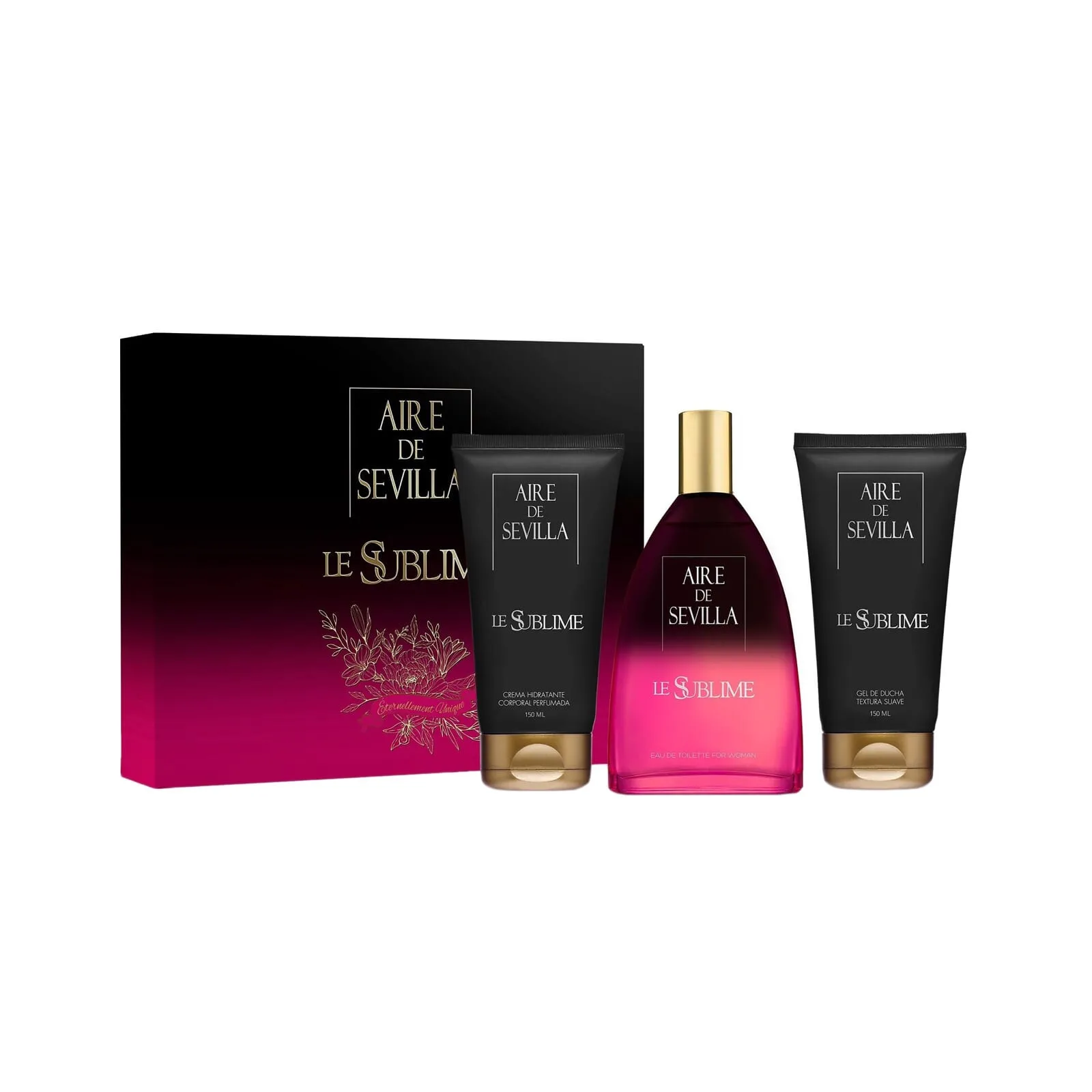 Aire Sevilla Le Sublime Edt 150 Ml + Crema Corporal + Gel Ducha