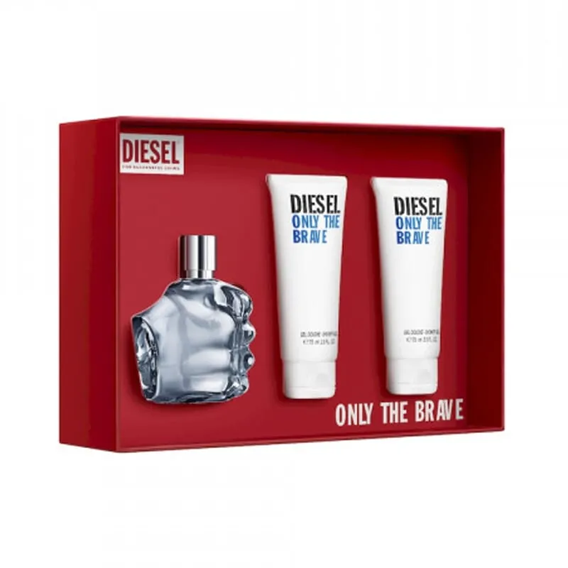 Only The Brave Lote EDT 75 ml + Gel De Baño 2 ud 75 ml