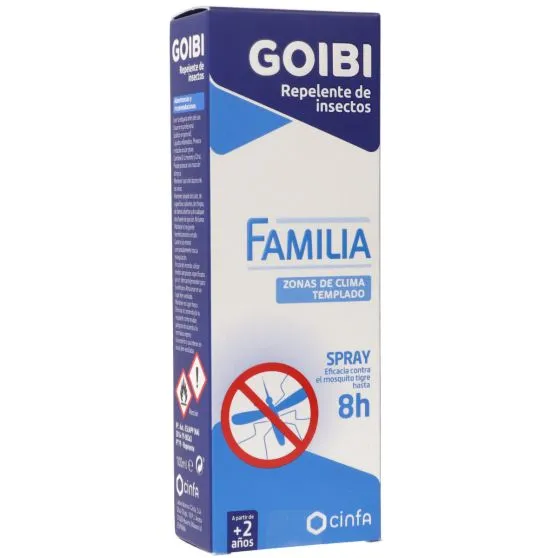 Goibi Repelente de Insectos Familia Spray  100 ml