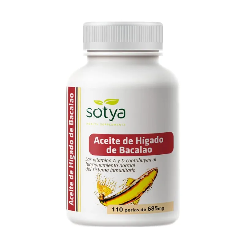 Aceite de Hígado de Bacalao 110 Perlas