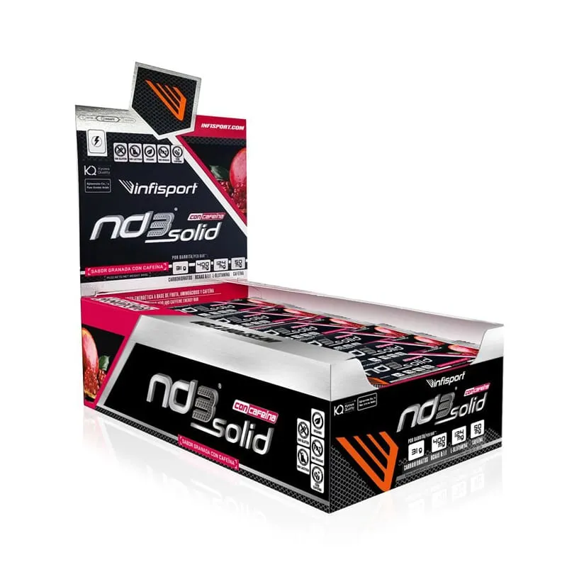 ND3 Sólido con Cafeína 21 Barritas de 40g