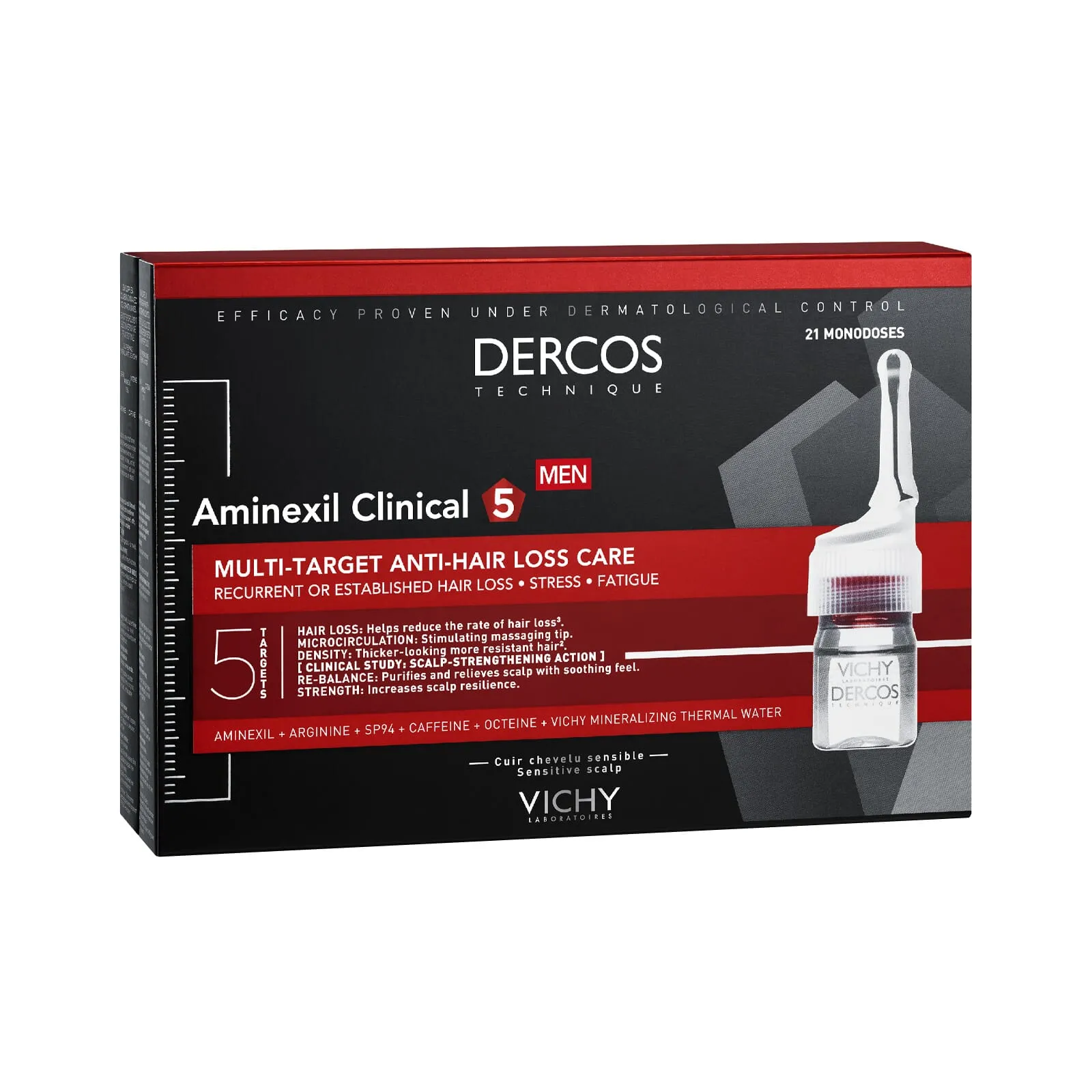 Vichy Dercos Aminexil Clinical 5 Hombre
